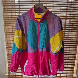Colorful Men's Windbreaker Jacket